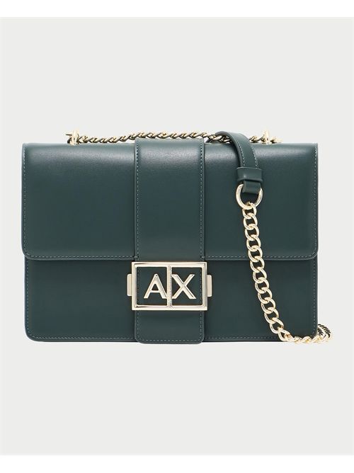 Armani Exchange shoulder bag with metal logo ARMANI EXCHANGE | XW000070-AF12039U7304